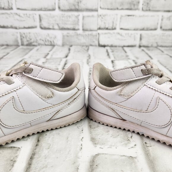 Nike Cortez EasyOn Little Kids Size 11 C White Sneaker Casual Classic DM0951-107 - Picture 4 of 10